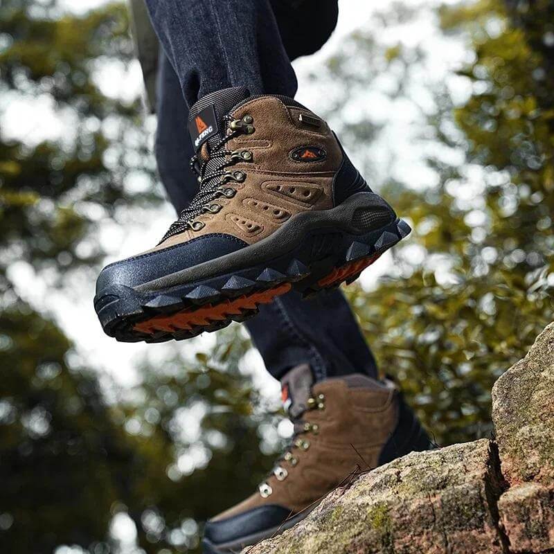 Bota de Couro Berlim Masculina Impermeável
