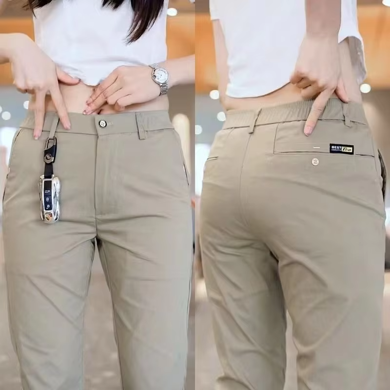 Calça Feminina Social Em Seda | ComfortFit