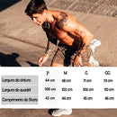 Bermuda Masculina Comfort Fitness 2 em 1 – Ideal para Atividades Físicas