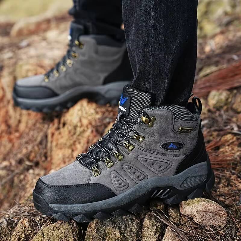 Bota de Couro Berlim Masculina Impermeável