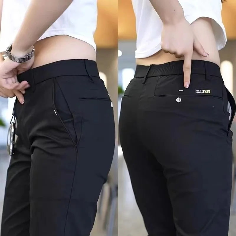 Calça Feminina Social Em Seda | ComfortFit