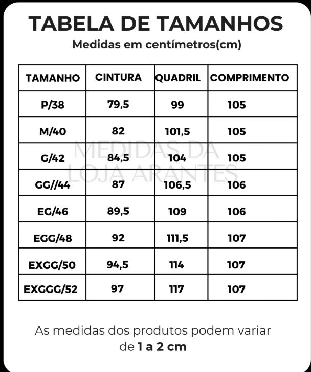 Calça Social Clássica Alfaiataria | COMPRE 1 E LEVE 2