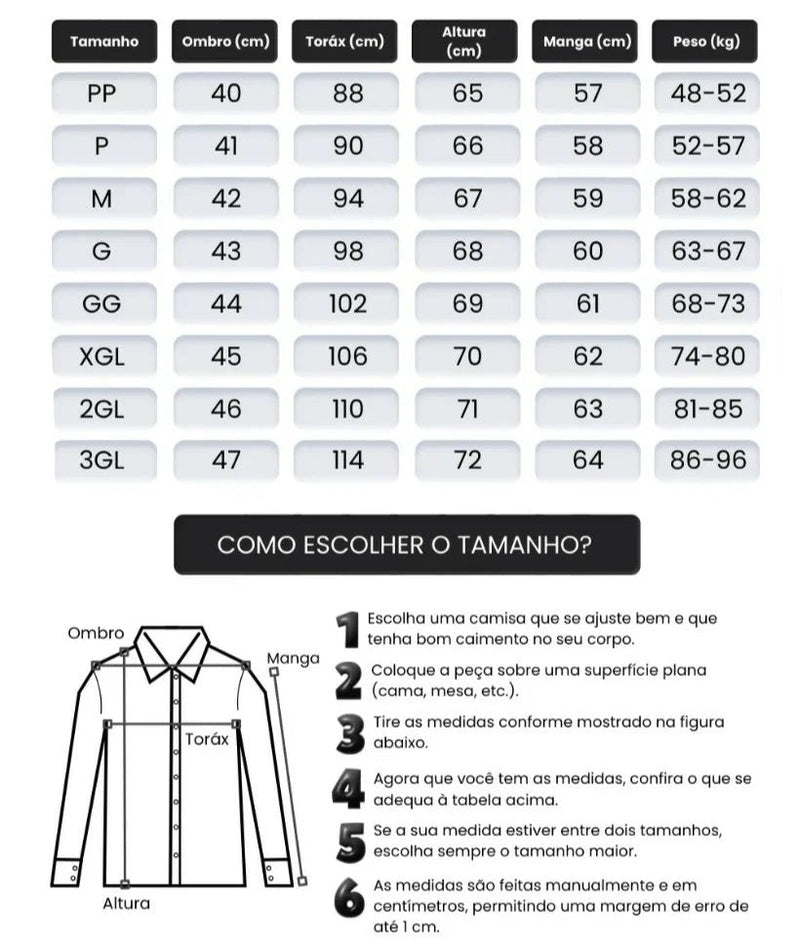 Jaqueta Masculina Térmica Super Premium | Com Forro em Algodão