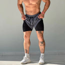 Bermuda Masculina Comfort Fitness 2 em 1 – Ideal para Atividades Físicas