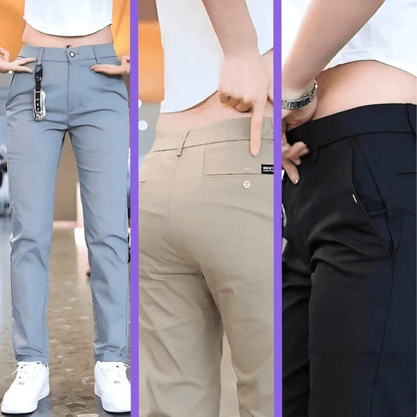 Calça Feminina Social Em Seda | ComfortFit