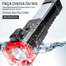 Lanterna Tática 4 em 1 | Ultra Potente e Indestrutível