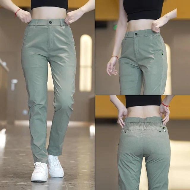 Calça Feminina Social Em Seda | ComfortFit