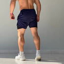 Bermuda Masculina Comfort Fitness 2 em 1 – Ideal para Atividades Físicas